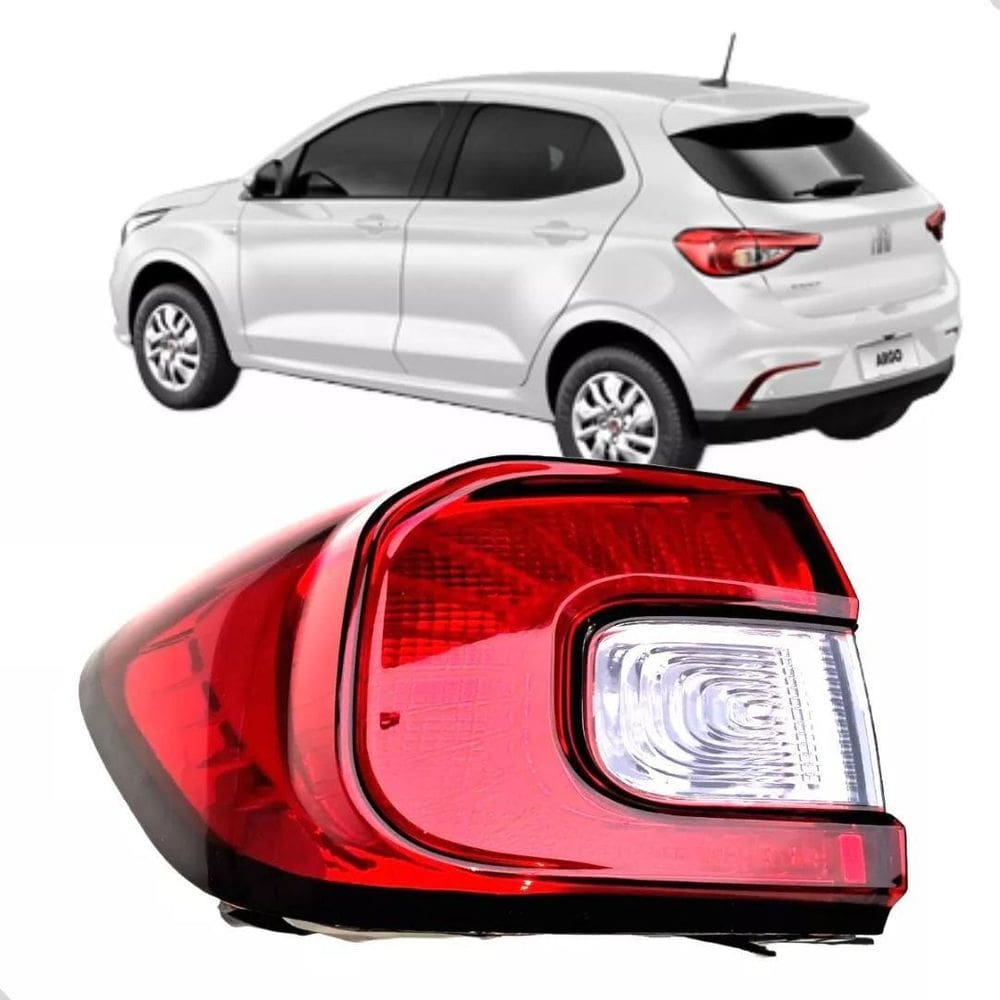 Lanterna Tras Fiat Argo 2023 Canto Esquerdo
