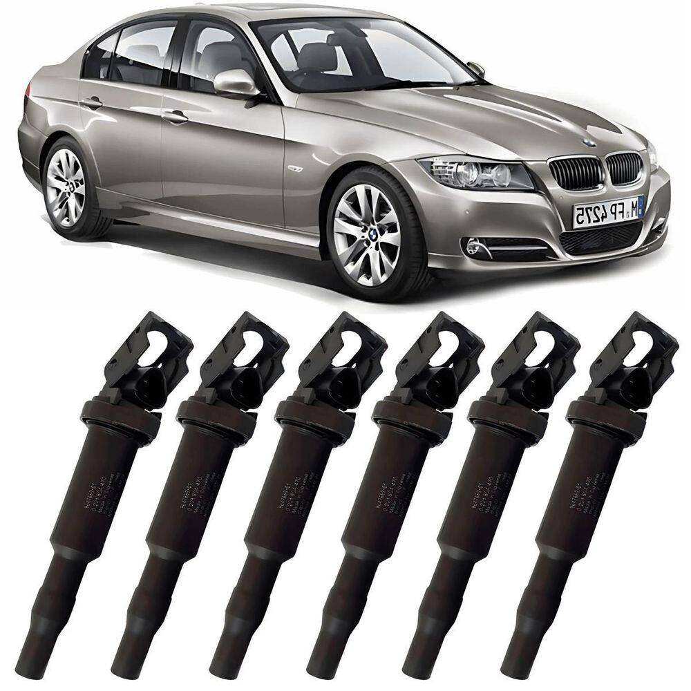 Kit 6 Bobina De Ignicao Bmw 120I 320I 330I 325I X1 X3 X5 X6