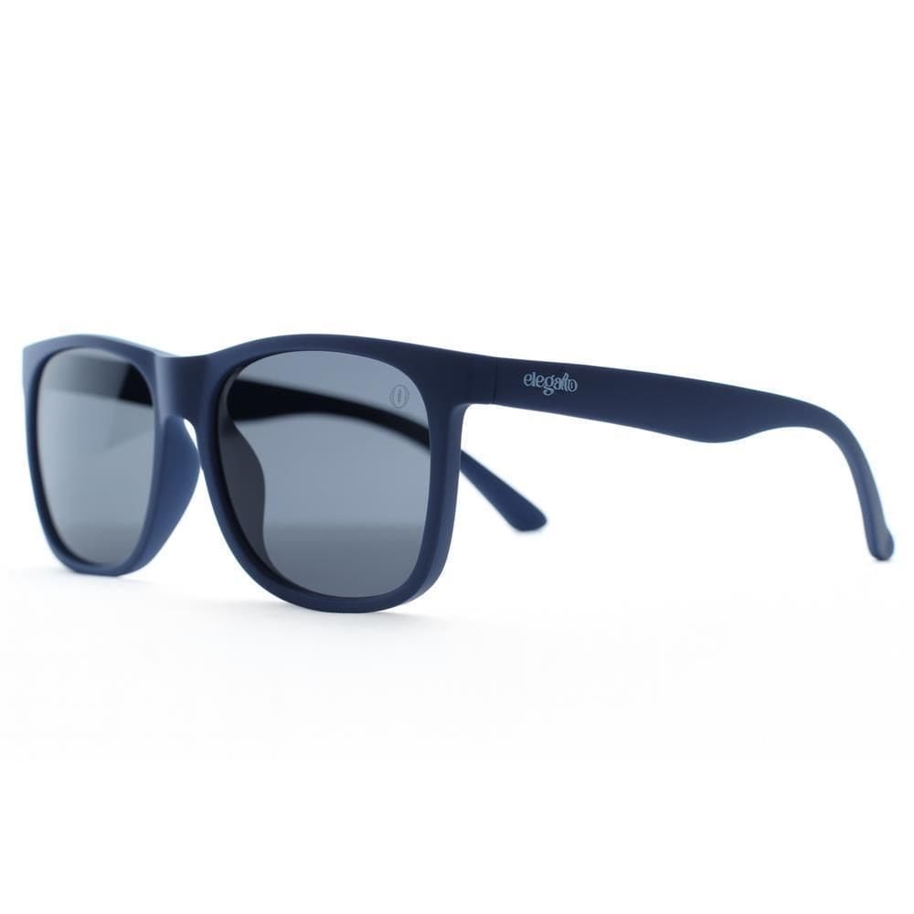 Óculos De Sol Elegatto Retangular Flexível Polarizado Uv 400