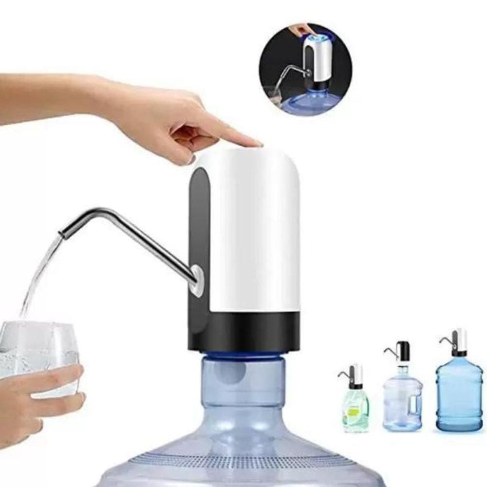 Bomba Galão D`Água Recarregável 4W Elétrico