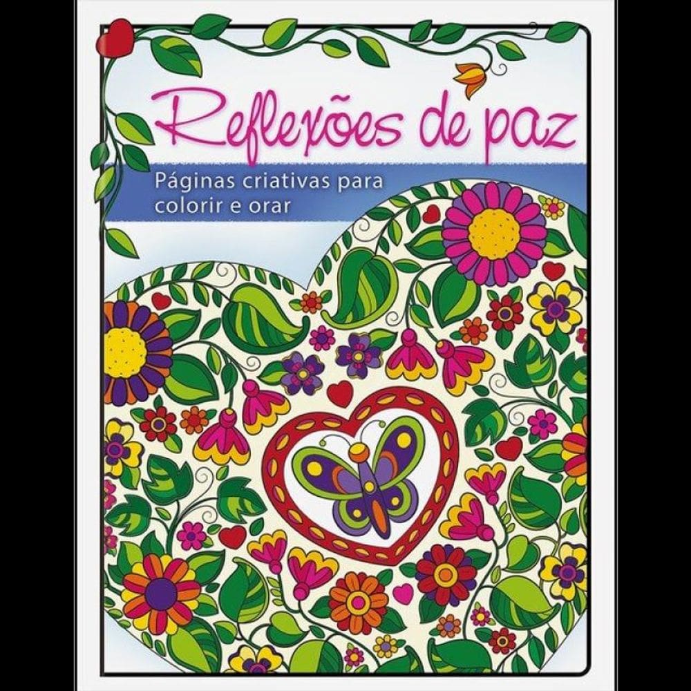 Livro Para Colorir - Reflexões De Paz - Vol. 1