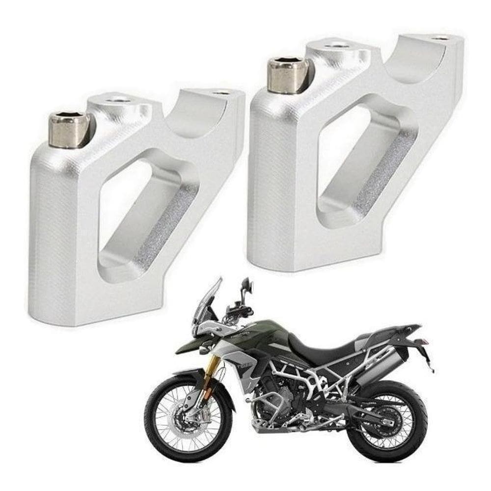 Riser Alongador Guidão Triumph Tiger 800 900 1200 Rally Gt
