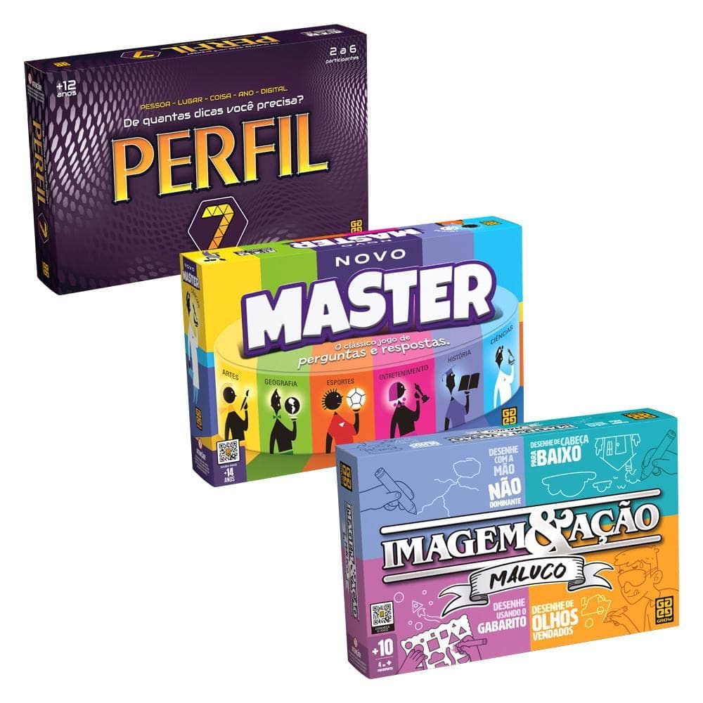 Combo Jogos Diversão Criativa