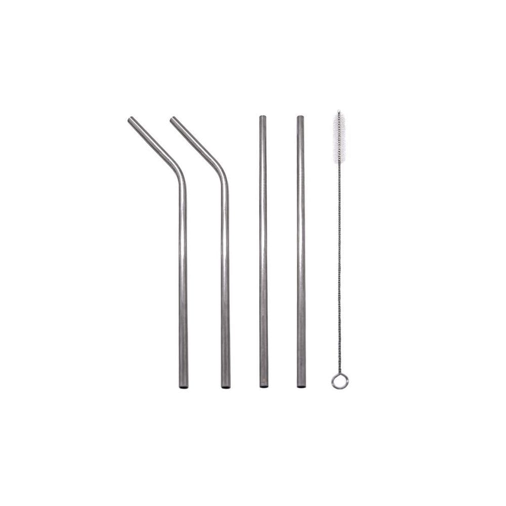 Canudo Aço Inox Metal Reutilizável 1 Escova Topen Home