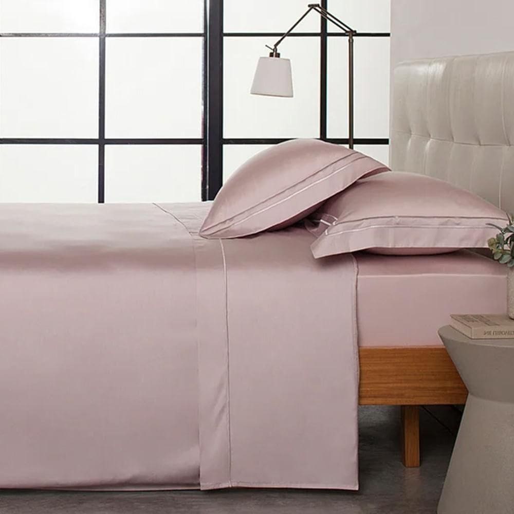 Jogo De Cama Casal 300 Fios Sublime - Buddemeyer Rosa / Rosa