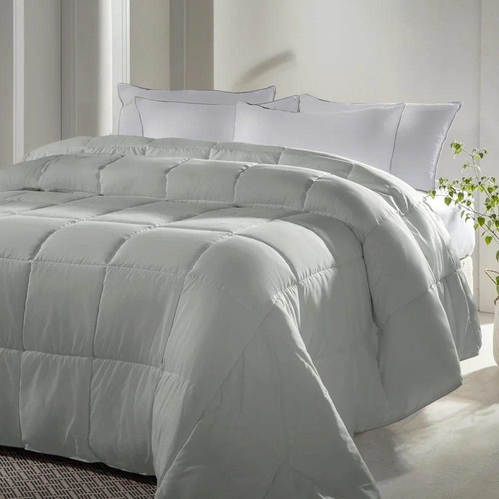 Edredom Toque De Pétalas Acetinado 100% Poliéster King Green