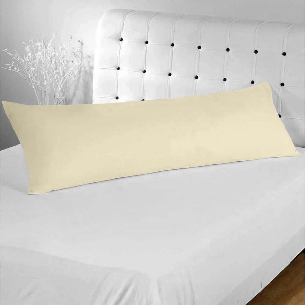 Fronha Capa Travesseiro Corpo Xuxão Algodão Palha 1,30X0,40