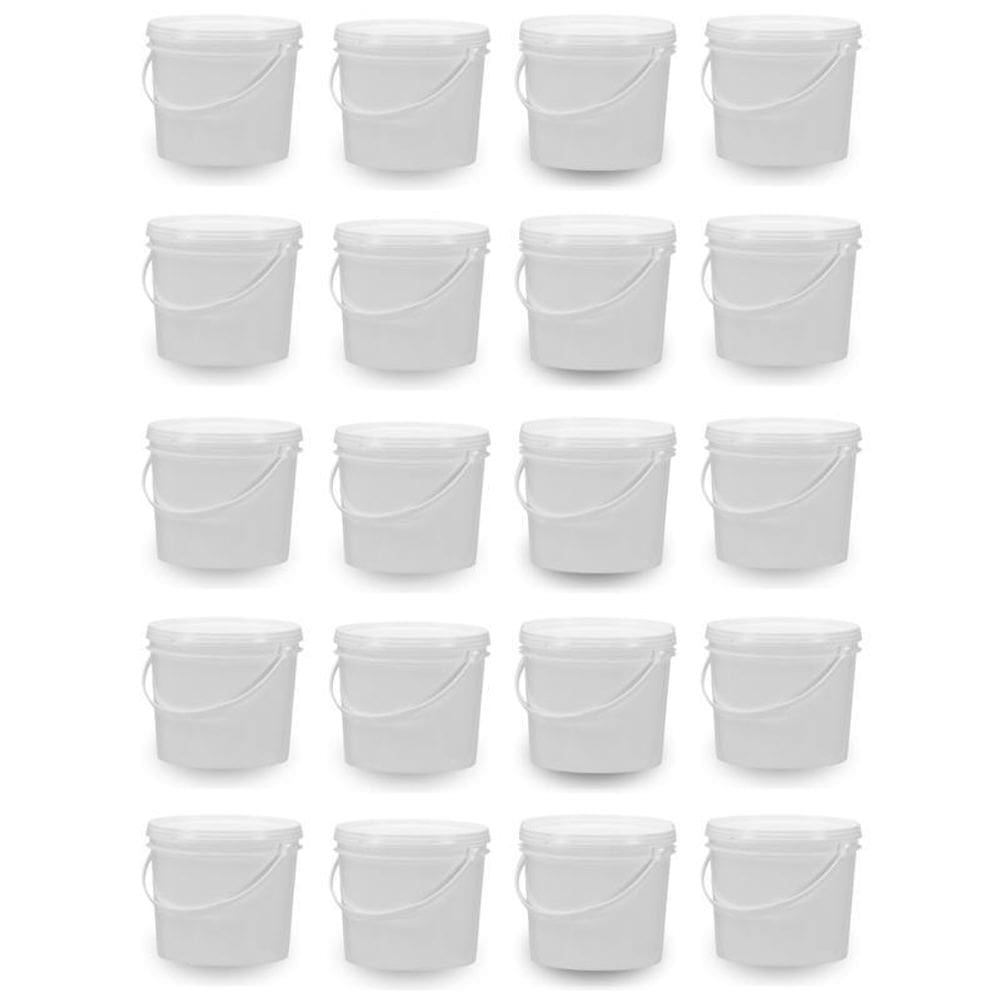 Balde Para Pizzaria Temperos 1.8L 20 Pçs