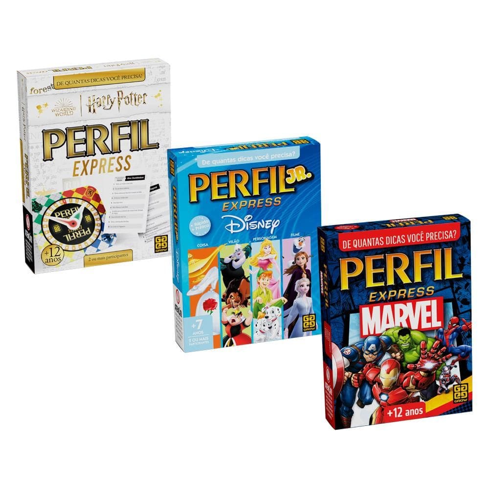 Combo Perfil Express Personagens Ref. 2