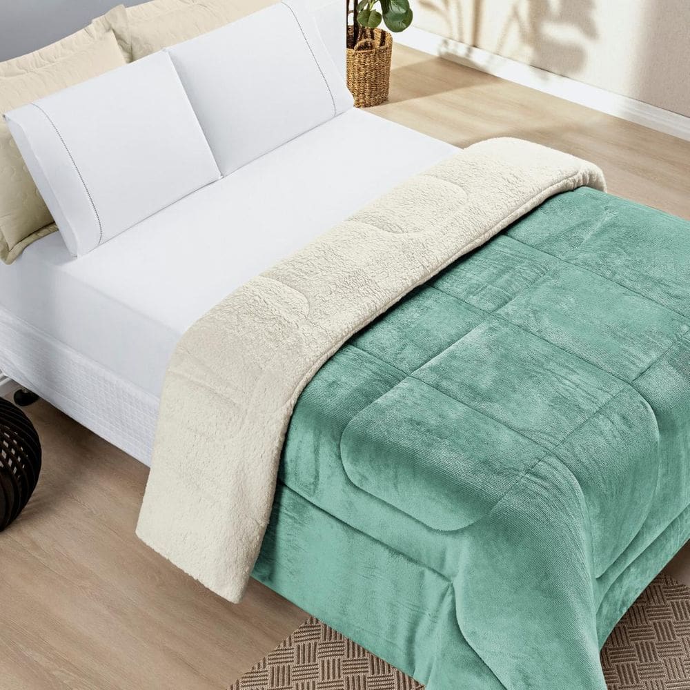 Edredom Queen Size Everest Fofura Dupla Face Super Macio E