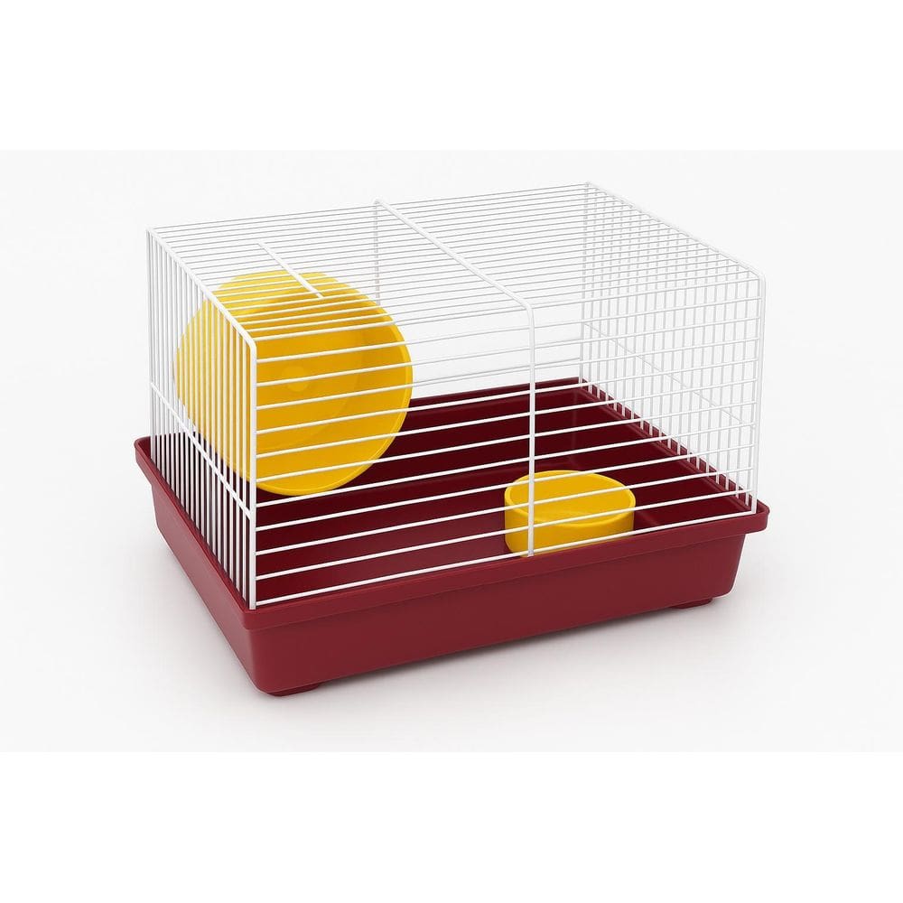 Gaiola Pequena Para Hamster Rato Twister Com Acessórios