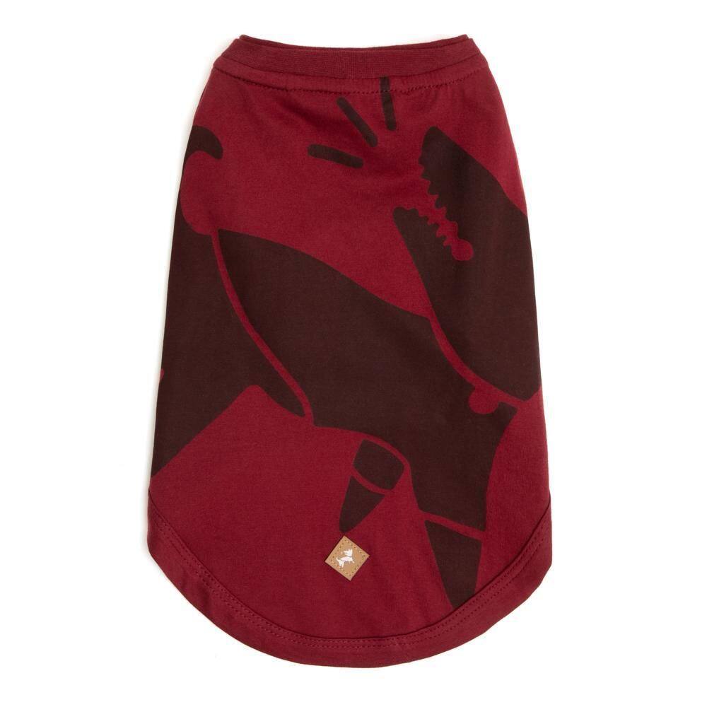 T-Shirt Gola Dupla Pet - Vinho - Gg