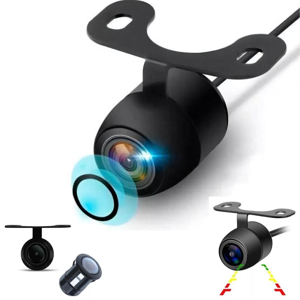 Câmera De Ré Borboleta Para Veículos Pequenos E Grandes