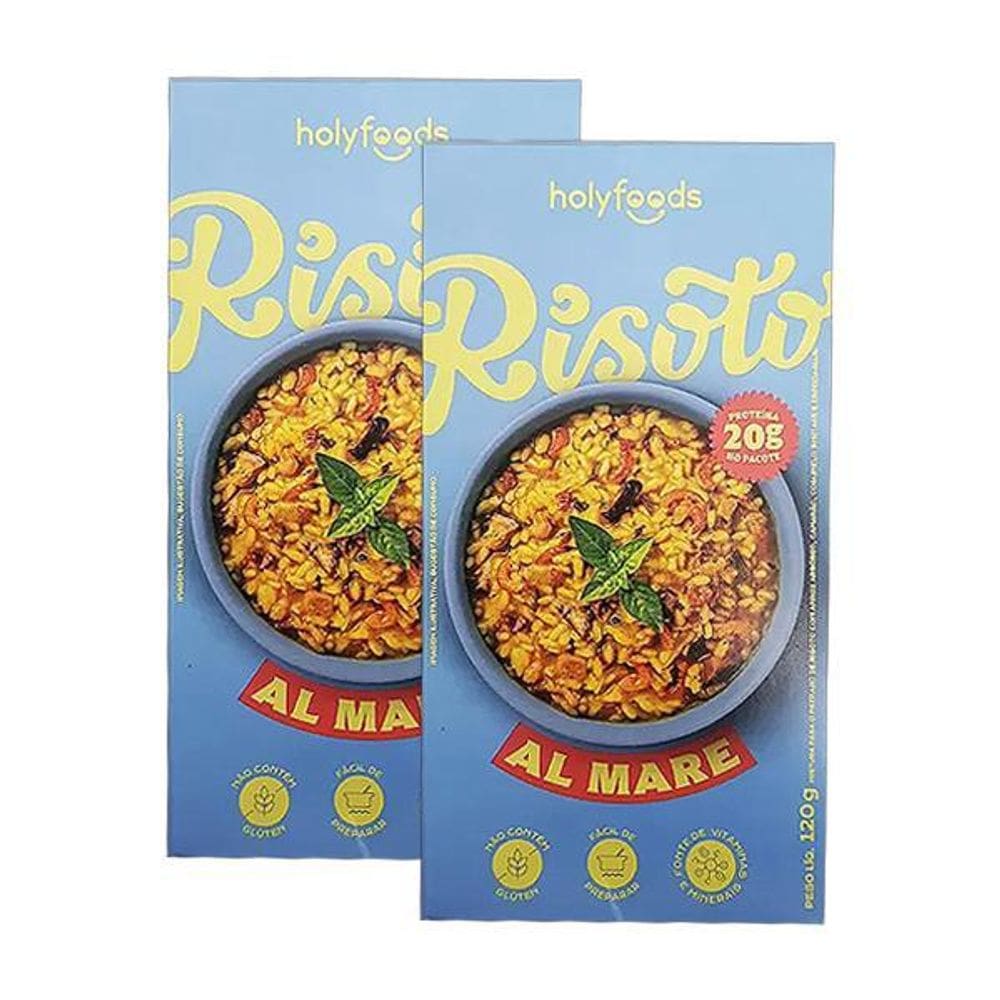 Kit 2X: Risoto Proteico Al Mare Hoysoup 120G