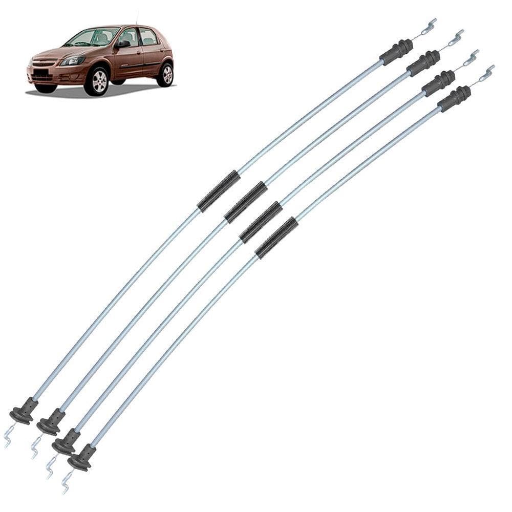 Kit Cabo Abertura Fechadura 4 Portas Celta Prisma 2007 À 25