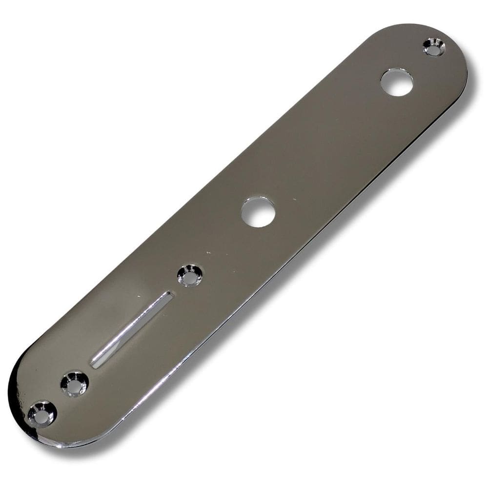 Control Plate Para Guitarra Tele Cromado Ronsani