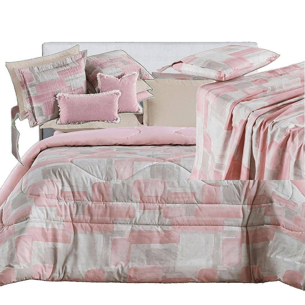 Kit Coordenado Edredom, Cobre Leito E Lençol Sensuale Super