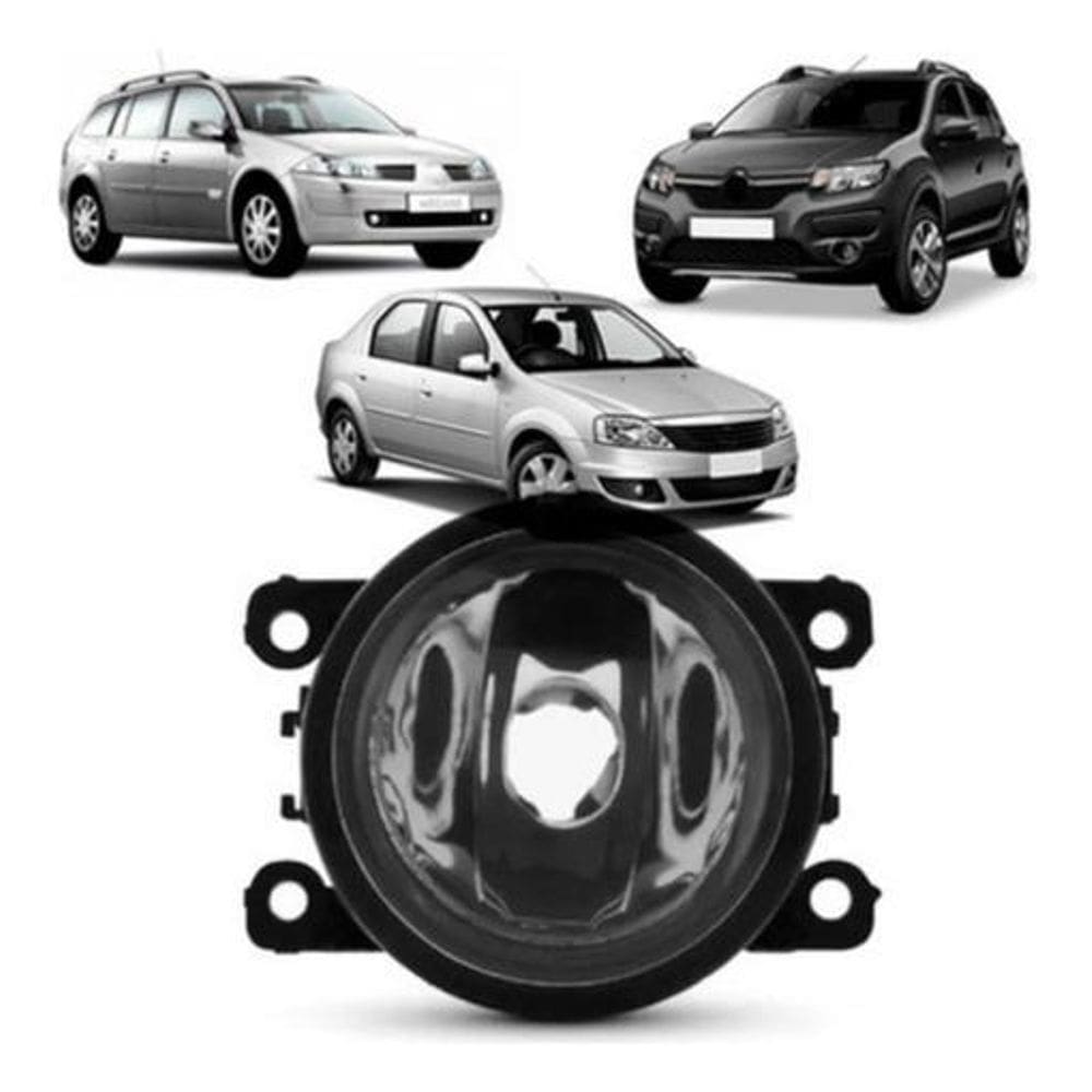 Farol Milha Logan Sandero Modelo  Especifico Novo