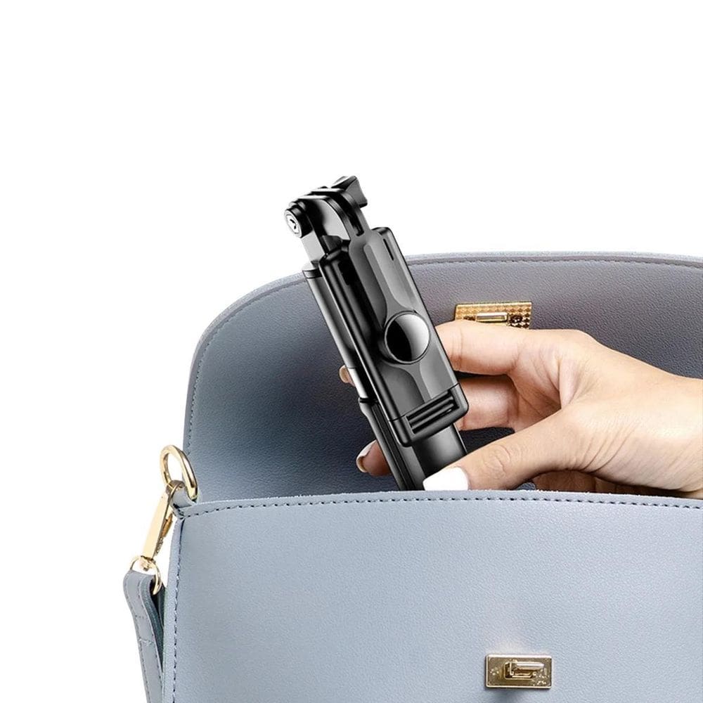 Bastão De Selfie Com Braço Extensível E Base Antideslizante