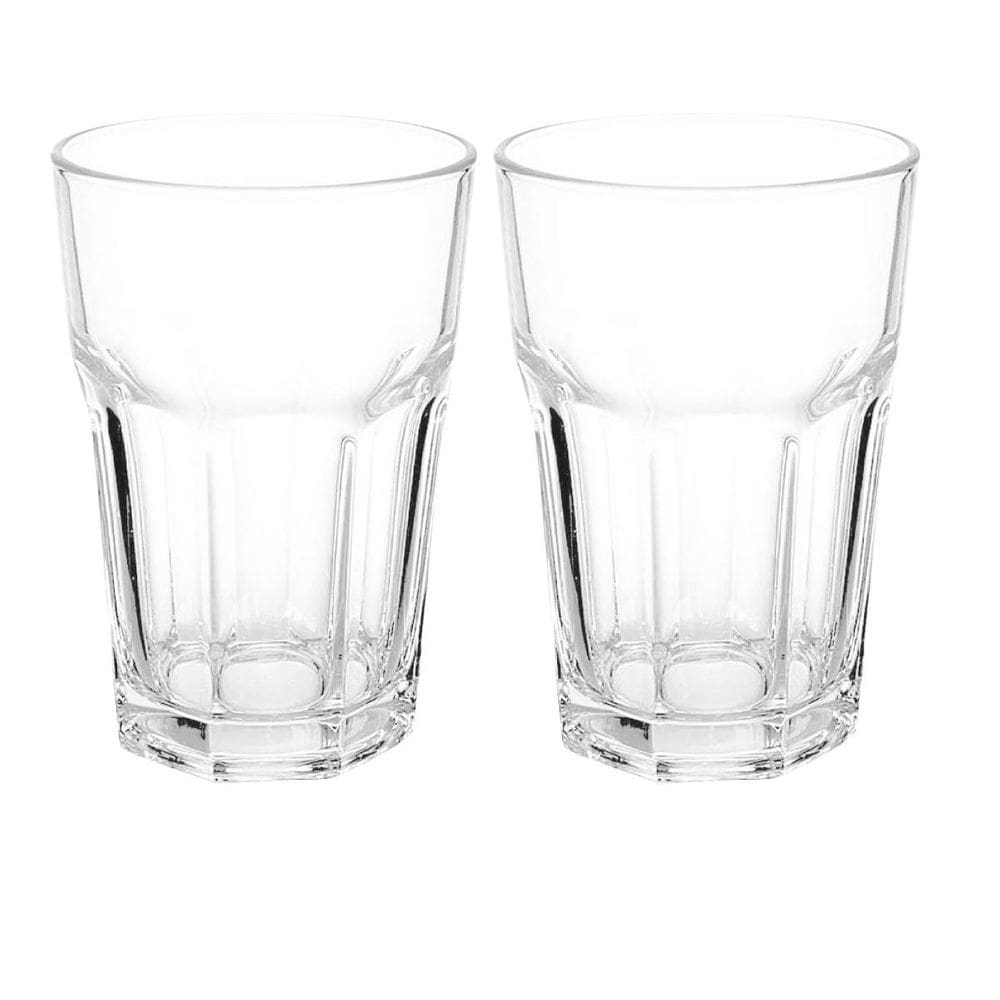 Copo Vidro 350Ml Vitaminas Sucos Agua Smoothies -2 Unidades