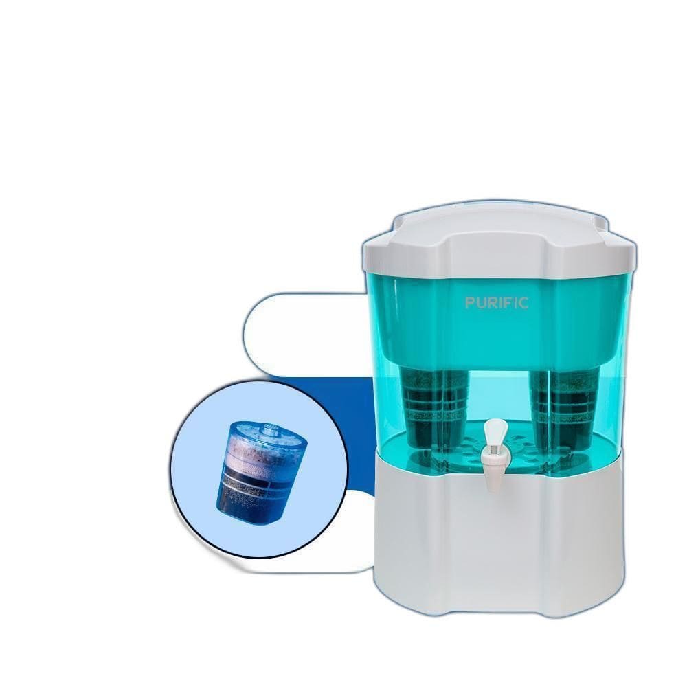 Purific Redutor De Flúor 10 Verde Refil Low Flúor