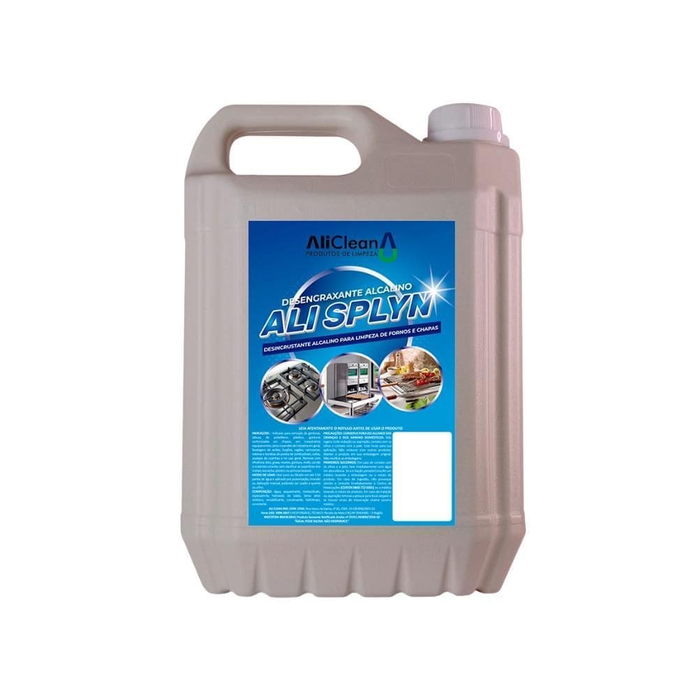 Produto De Limpeza Desengraxante Ali Splyn 5 Litros