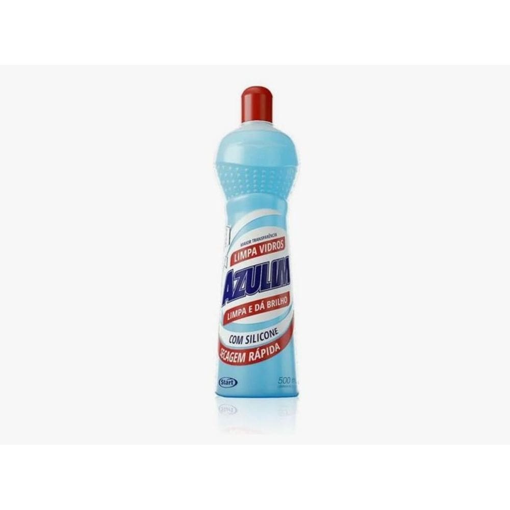 Ml Azulim Limpa Vidros 500Ml Brilho Sem Manchas