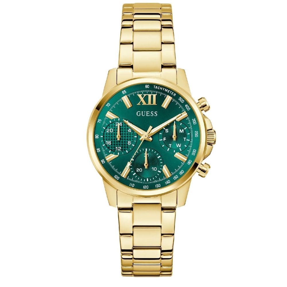 Relógio Feminino Guess Bailey Gw0933L6 Dourado