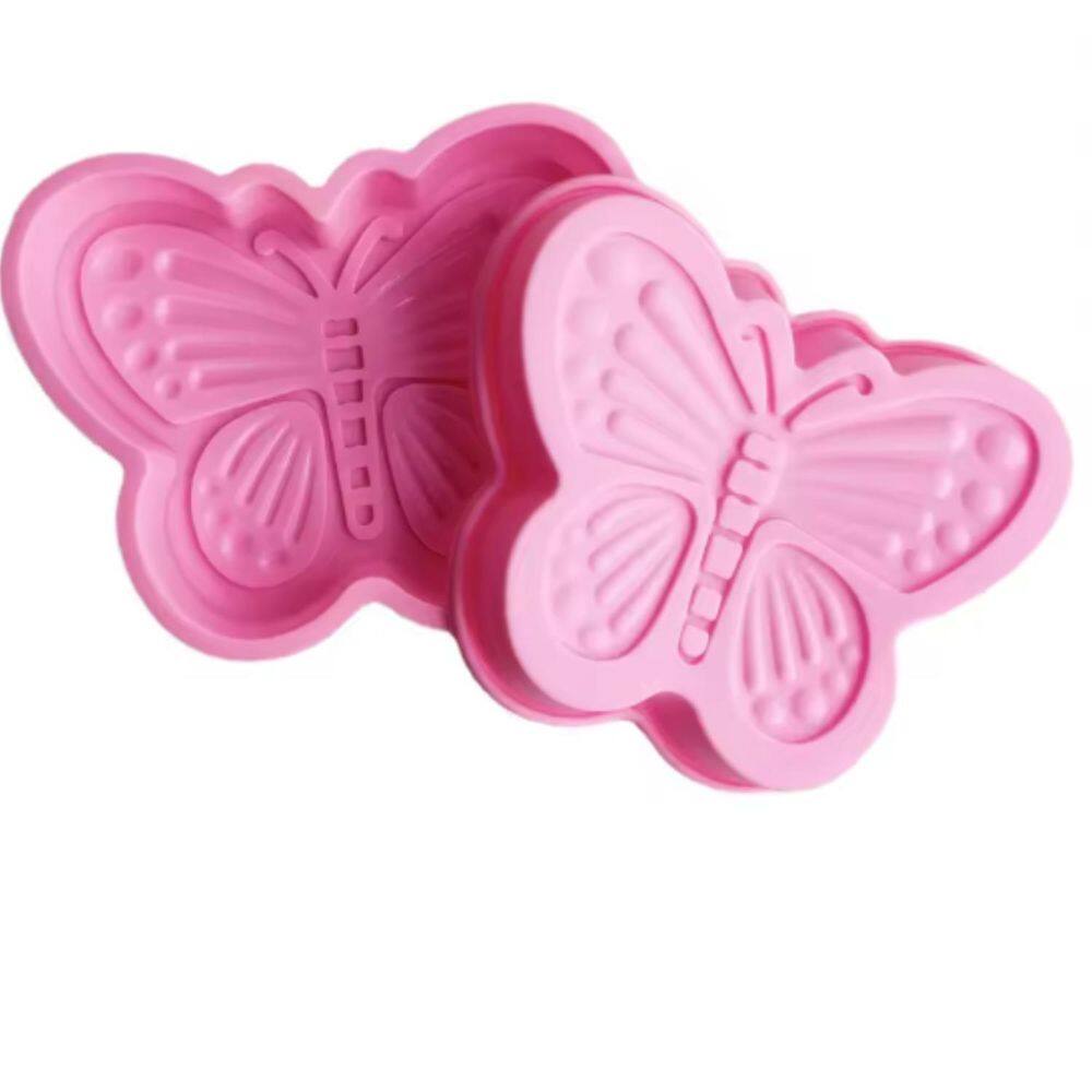 Forma Molde Silicone Borboleta 13Cm Chocolate Sabonete Vela