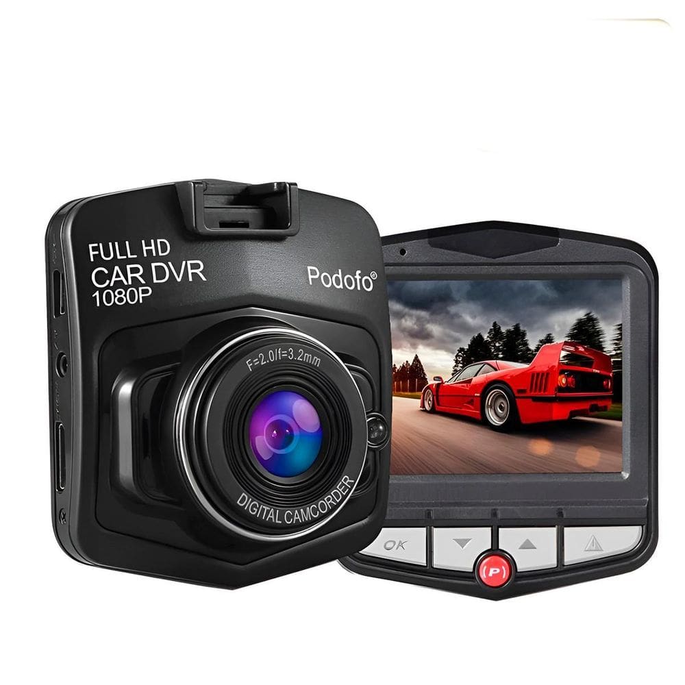 Mini Câmera Veicular Full Hd 170º Visão Noturna E Sensor