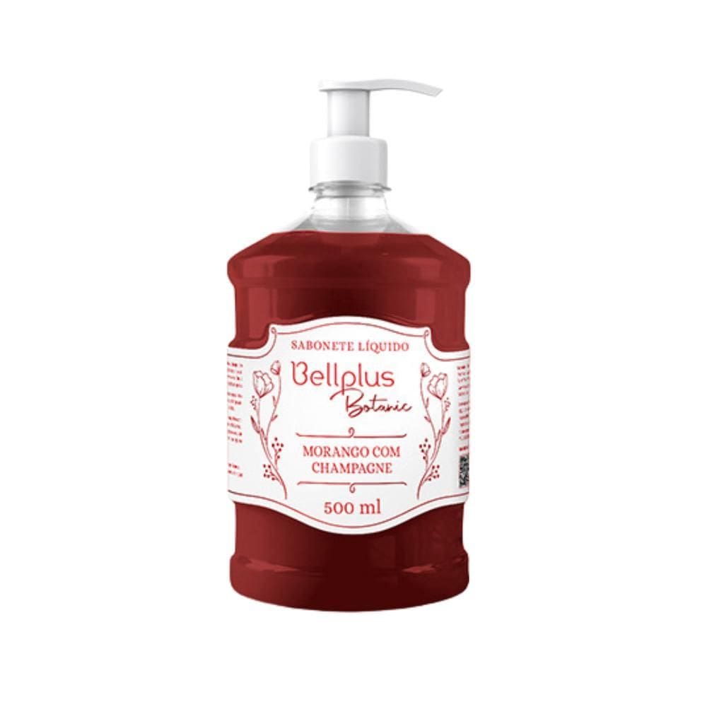 Sabonete Liquido Botanic Morango De 500Ml