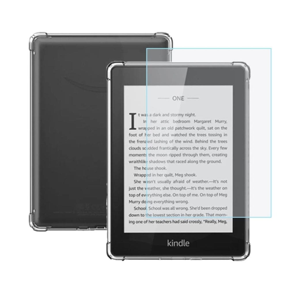 Case Borda Para Kindle Paperwhite 12 7.0 Sa569P + Película