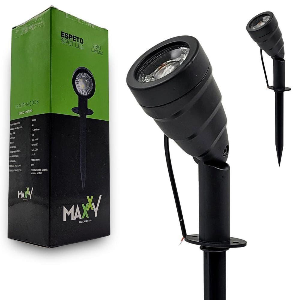 Espeto LED 5W Maxxy - Iluminação para Jardim
