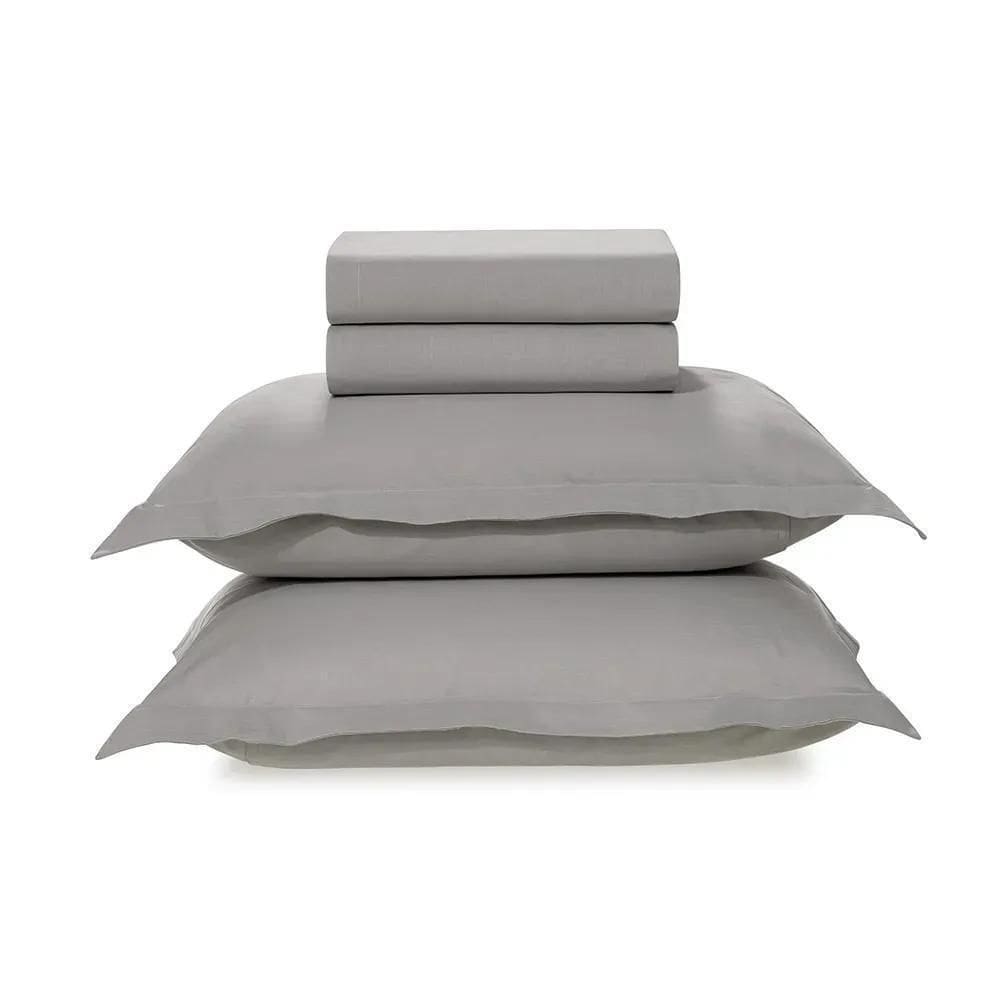 Jogo De Cama Casal 200 Fios Tom - Karsten Titanio