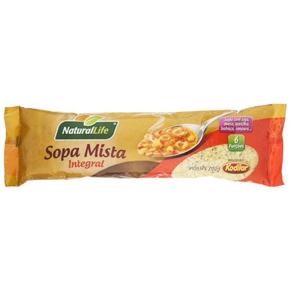 Sopa Mista Integral Kodilar 12X200G
