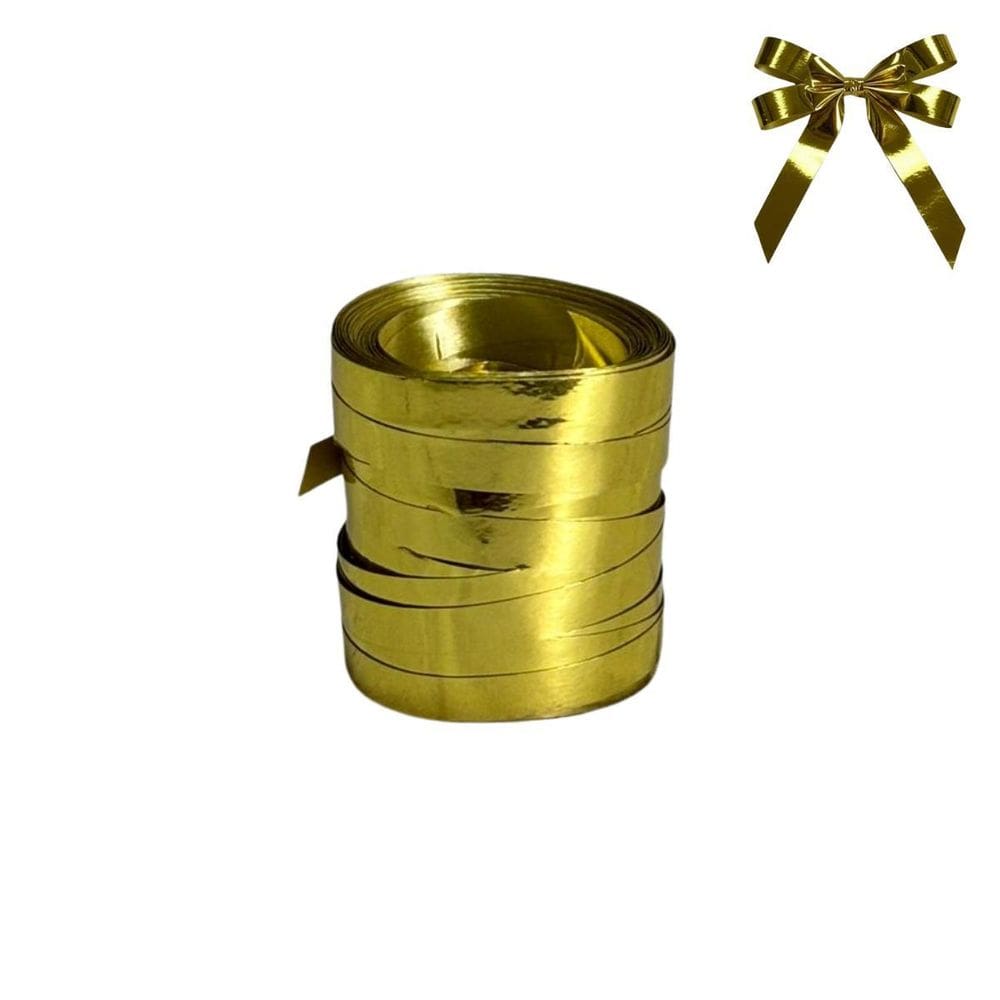 Rolos De Fitilhos 50Mx5Mm Colorido Decoração Laços Presente