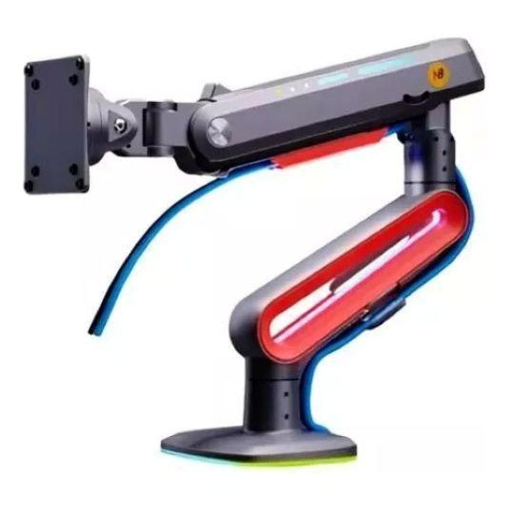 Suporte Gamer Vermelho Monitor Nb L60 Led 32 A 60 Articulado