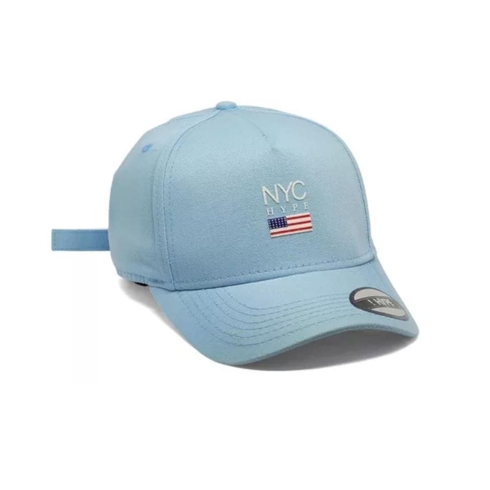 Boné Aba Curva Nyc Hype Fitão Strapback New York City