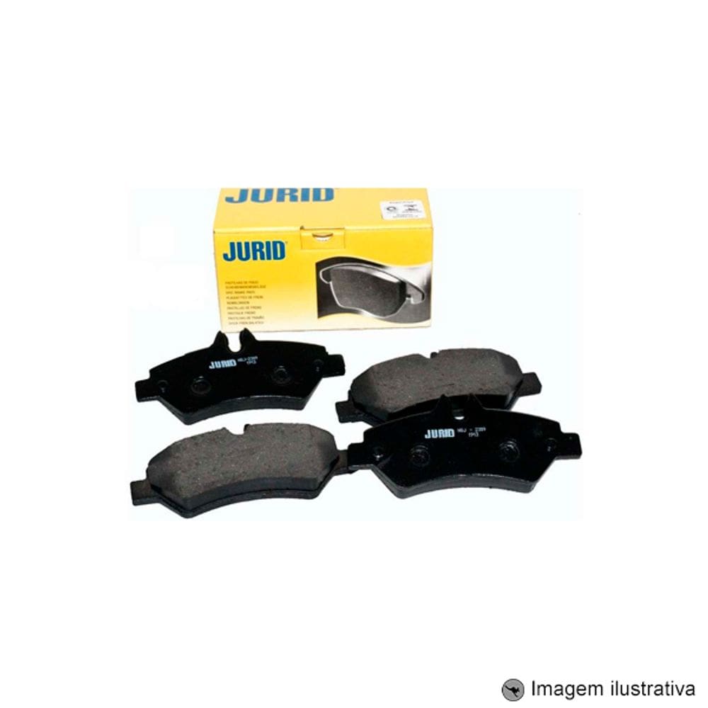 Pastilha de Freio Traseira Sprinter 311 / 415 CDI 12 / ... sem Alarme