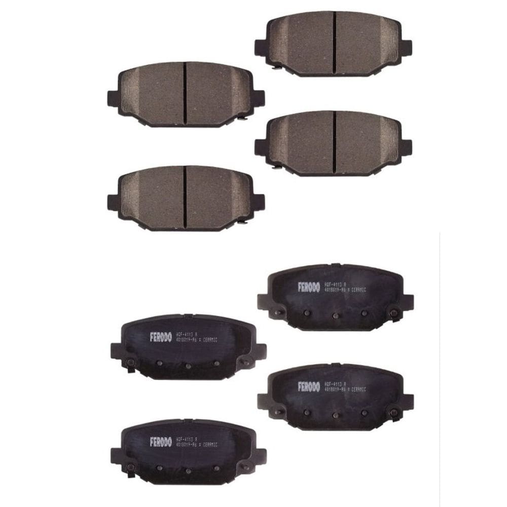 Pastilha de Freio Dianteira Chrysler Grand Caravan 3.3 / 3.8 / 4.0L 09 / ...