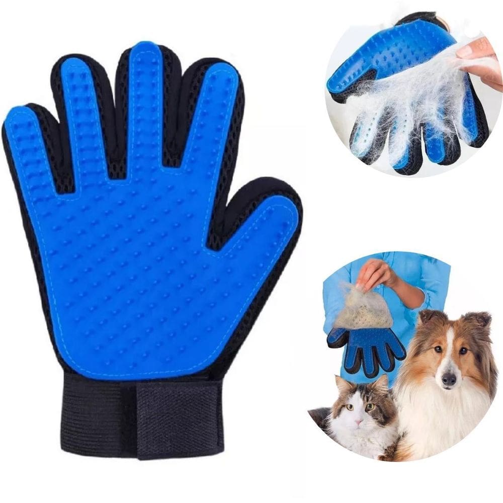 Luva Nano Magnética Para Pets Cuidado Conforto