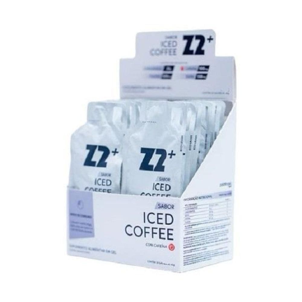 Energy Gel Z2+ Display 10 Sachês 40G - Sabor: Iced Coffee