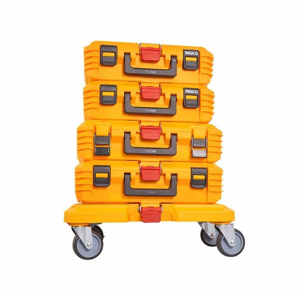Kit Ingco Base Com Rodas + 4 Caixas Empilháveis Carga 100Kg