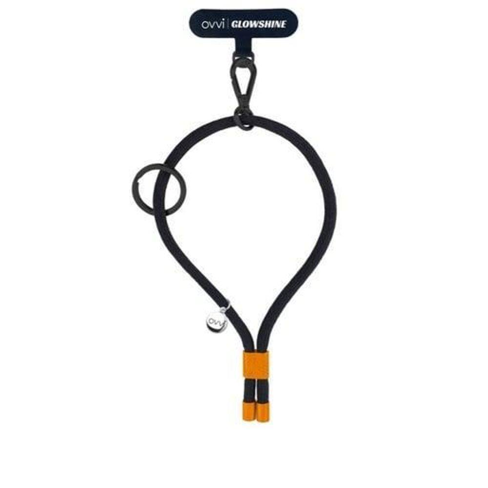 Alça De Mão Ovvi X Glowshine Glovvi Tecido Preto