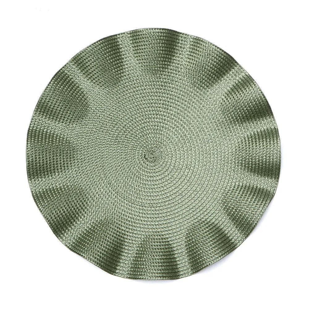 Lugar Americano Waves - Jolitex Verde Escuro