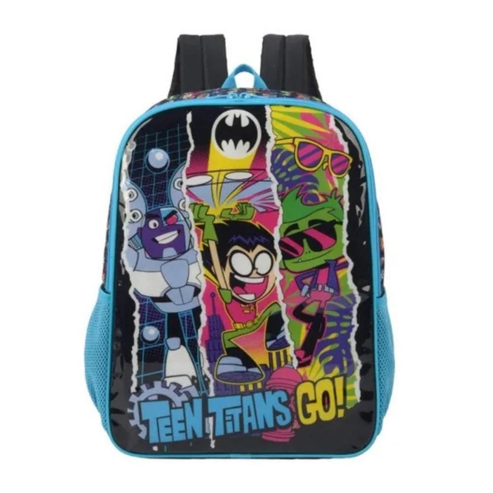 Mochila De Costas Escolar Infantil Jovens Titãs - Teen Titans Go