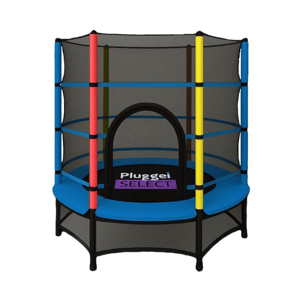 Pula Pula Cama Elástica Trampolim Infantil 1,55M 80Kg C/Rede