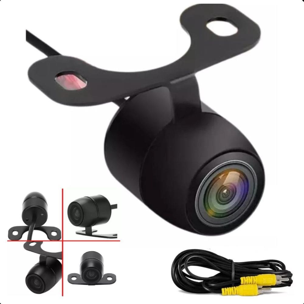 Câmera De Ré Automotiva Universal Panorâmica
