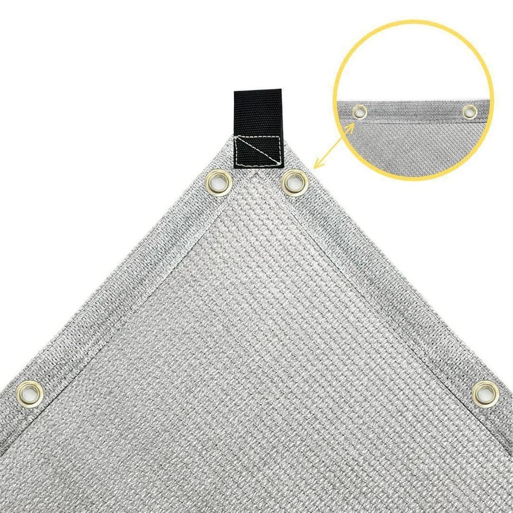 Tela Lona Cinza Cobertura Pergolado Sombrite 90% 4X8