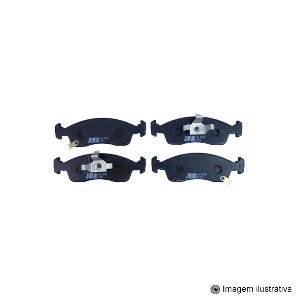 Pastilha de Freio Dianteira Onix LS / LT 1.0 8V 12 / ? Cobalt LS / LT / LTZ 12 / ... com alarme sonono